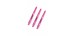 Winmau Prism 1.0 Medium Shafts Pink