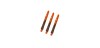 Hastes Harrows Supergrip Ignite Meias Laranja