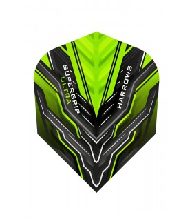 Plumas Harrows Supergrip Ultra Verde