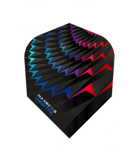 Plumas Harrows Orbital Aqua/Rojo