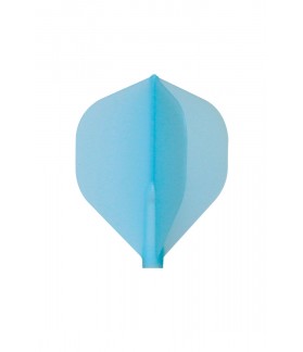 Plumas Fit Flight Standard Azul 6 uds