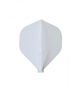 Plumas Fit Flight Standard Blanco 6 uds