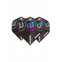 Plumas Winmau Rhino Negro/Gris/Azul