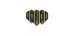 Voadores Winmau Alpha MVG 2021 Preto/Verde