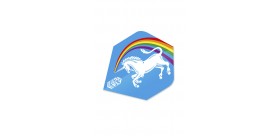 Plumas Unicorn Ultrafly Rainbow Standard Azul