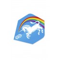Plumas Unicorn Ultrafly Rainbow Standard Azul