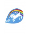 Plumas Unicorn Ultrafly Rainbow Oval Azul