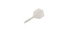 Plumas Condor Axe Logo Shape Clear-Plata L