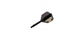 Voadores Condor Axe Axe Logo Shape Preto-Dourado M