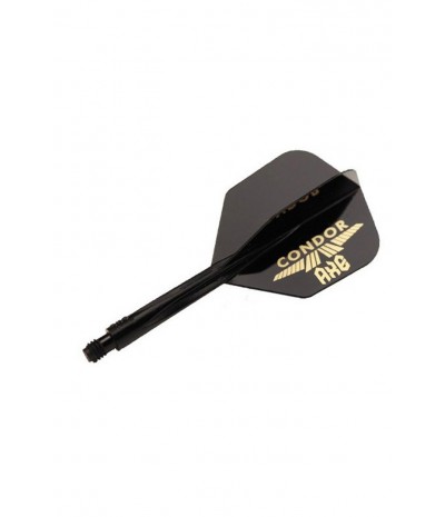 Plumas Condor Axe Logo Shape Negro-Dorado M