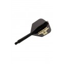 Plumas Condor Axe Logo Shape Negro-Dorado M