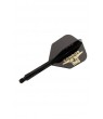 Plumas Condor Axe Logo Shape Negro-Dorado M