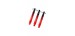 Harrows Carbon 360 Midi Shafts Red