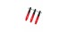 Harrows Carbon 360 Short Shafts Red