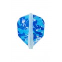 Plumas Fit Flight Shape Camo Azul