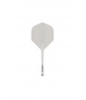Plumas Winmau Fusion Medianas Blanco
