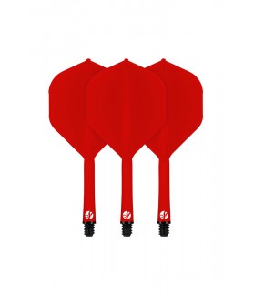 Plumas Shot Deck Standard Rojo M