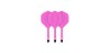 Plumas Shot Deck Standard Rosa S