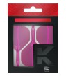 Plumas Target K Flex Neon Cortas Rosa N2