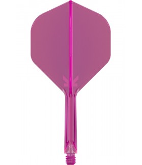 Plumas Target K Flex Neon Intermedias Rosa N2