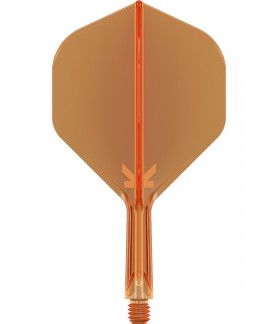 Plumas Target K Flex Neon Cortas Naranja N2