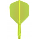 Plumas Target K Flex Neon Cortas Amarillo N6