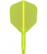 Plumas Target K Flex Neon Cortas Amarillo N6