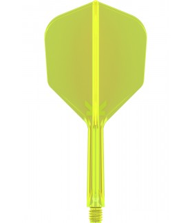 Plumas Target K Flex Neon Intermedias Amarillo N6