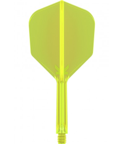 Plumas Target K Flex Neon Intermedias Amarillo N6