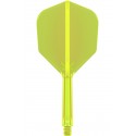 Plumas Target K Flex Neon Intermedias Amarillo N6