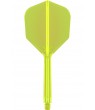 Plumas Target K Flex Neon Medianas Amarillo N6