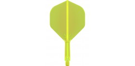 Plumas Target K Flex Neon Cortas Amarillo N2