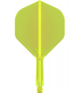 Plumas Target K Flex Neon Cortas Amarillo N2