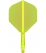 Plumas Target K Flex Neon Cortas Amarillo N2