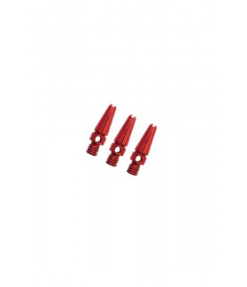 Cañas Aluminio Micro Rojo 14mm