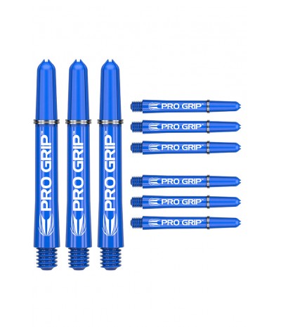 Hastes Target Pro Grip Curtas Azul