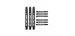 Target Pro Grip Short Plus Black Shafts 3 sets