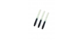 Nylon Medium Black/White Shafts 47mm