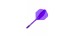 Plumas Winmau Fusion Medianas Standard Nº2 Morado