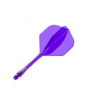 Winmau Fusion Medium Flights Purple