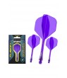 Voadores Winmau Fusion Curtas Roxo