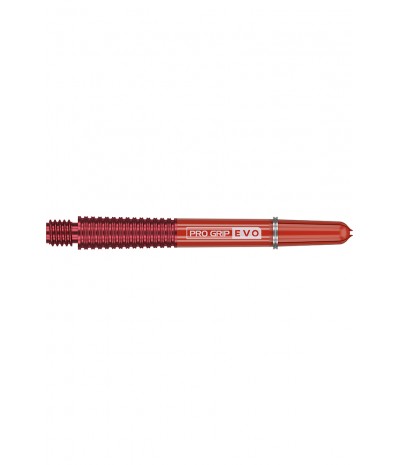Hastes Target Pro Grip EVO Curtas Vermelho