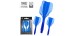 Plumas Harrows Solo Azul Nº6 Midi