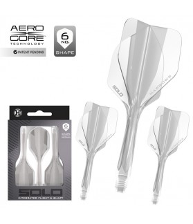 Plumas Harrows Solo Medium Negro Nº6