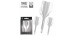 Harrows darts flights Solo Clear Nº6 Midi