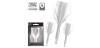 Plumas Harrows Solo Transparente Nº6 Midi