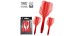 Plumas Harrows Solo Rojo Nº6 Corta